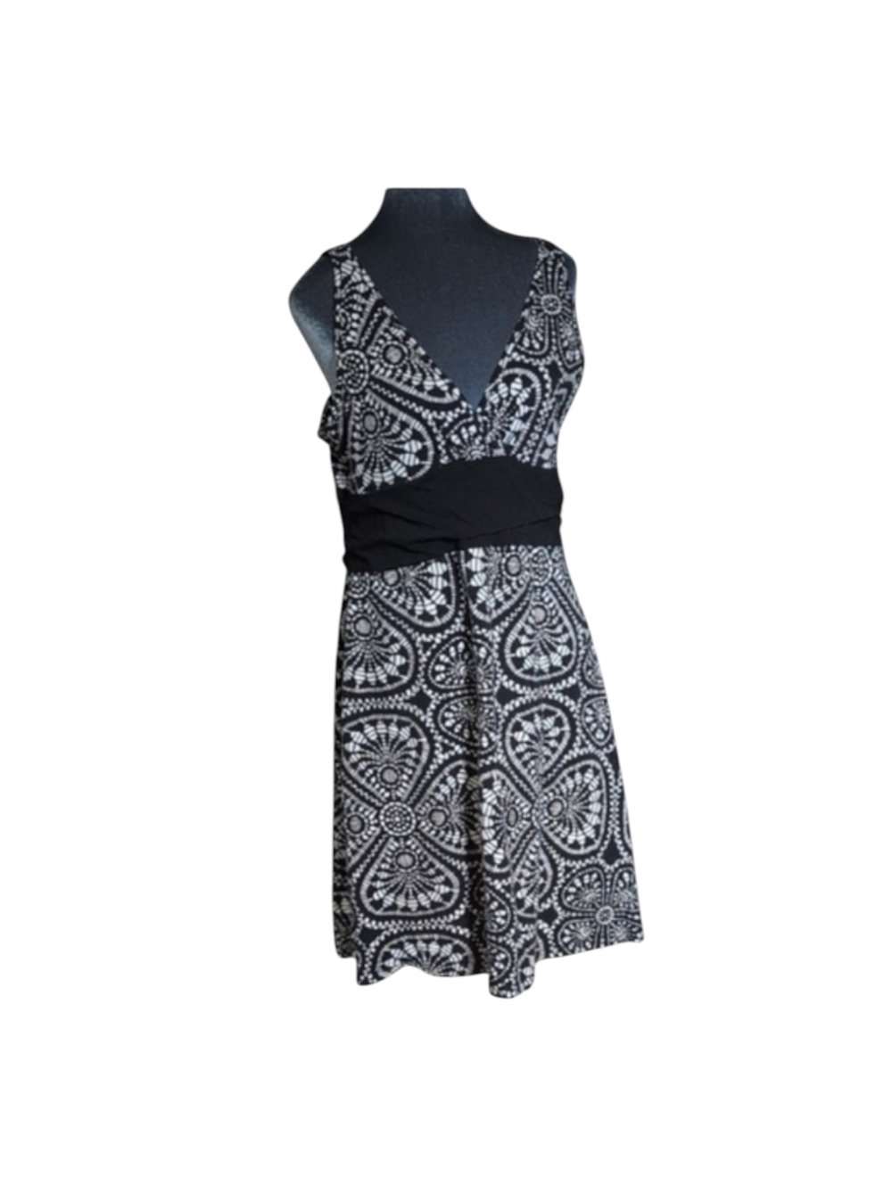 Patagonia Black & White Margo Dress Size XL
